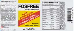 Label for Fosfree