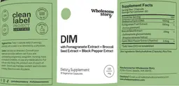 Label for DIM 150 mg