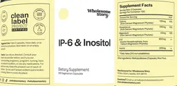 Label for IP-6 & Inositol