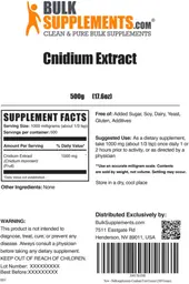 Label for Cnidium Extract
