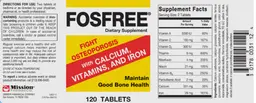 Label for Fosfree