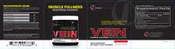 Label for Vein Fruit Punch