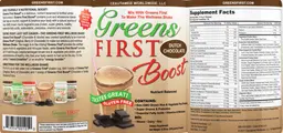 Label for Boost Dutch Chocolate