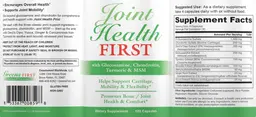 Label for Joint Health First
