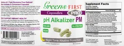 Label for pH Alkalizer PM Capsules