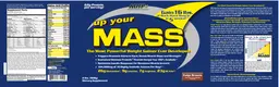 Label for Up Your Mass Fudge Brownie