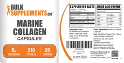 Label for Marine Collagen 5 g Capsules