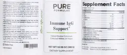 Label for Immune IgG Support