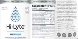 Label for Hi-Lyte Natural