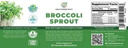 Label for Broccoli Sprout