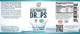 Label for Electrolyte Drops