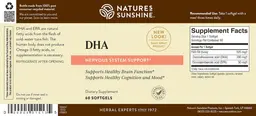Label for DHA