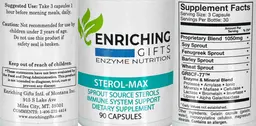 Label for Sterol-Max