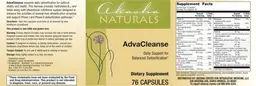 Label for AdvaCleanse