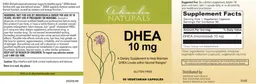Label for DHEA 10 mg