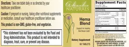 Label for Hema Blend