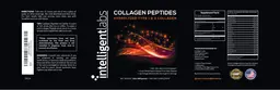 Label for Collagen Peptides Unflavored
