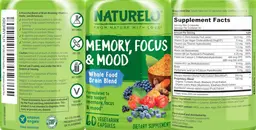 Label for Whole Food Brain Blend