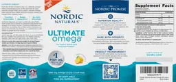 Label for Ultimate Omega Lemon
