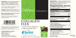 Label for Collagen Flex Mint Chocolate Flavor