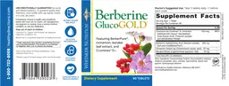 Label for Berberine GlucoGOLD