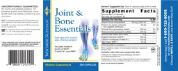 Label for Joint & Bone Essentials