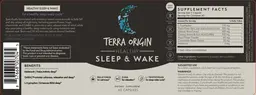 Label for Healthy Sleep & Wake
