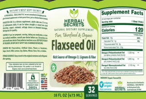 Flaxseed Oil
