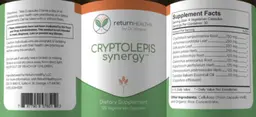 Label for Cryptolepis Synergy