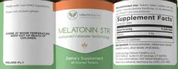 Label for Melatonin STR