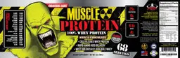 Label for Muscle Protein Wonca Chocolate