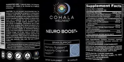 Label for Neuro Boost+