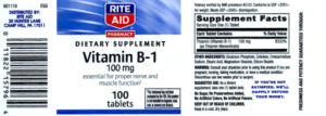 Vitamin B-1 100 mg