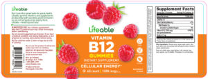 Vitamin B12 Raspberry Flavor