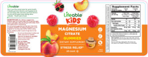 Magnesium Citrate Gummies Fruit Flavor