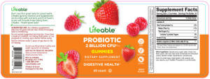 Probiotic 2 Billion CFU Gummies Berry Fl