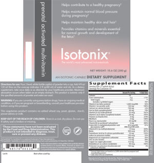 Prenatal Activated Multivitamin