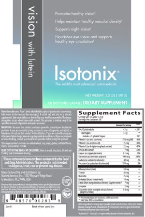 Vision with Lutein