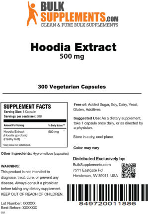 Hoodia Extract 500 mg