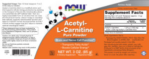 Acetyl-L-Carnitine Pure Powder