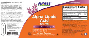 Alpha Lipoic Acid 100 mg