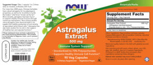 Astragalus Extract 500 mg