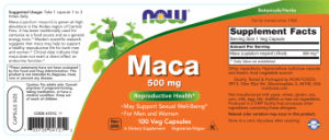 Maca 500 mg