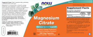 Magnesium Citrate