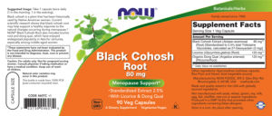 Black Cohosh Root 80 mg