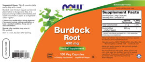 Burdock Root 430 mg