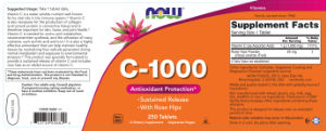 Label for C-1000
