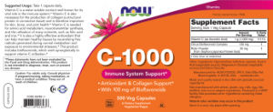 C-1000 with 100 mg of Bioflavonoids