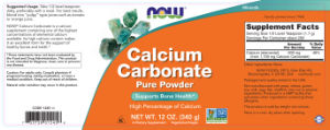 Calcium Carbonate Pure Powder