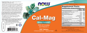 Label for Cal-Mag Stress Formula